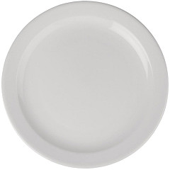  Athena Hotelware Narrow Rimmed Plates 254mm (Pack of 12) 