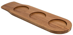  Olympia Acacia Wood Ramekin Board 480mm 