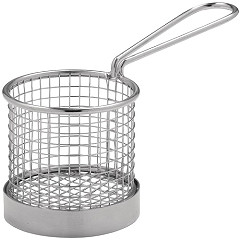  Olympia Chip basket Round with Handle 80mm 