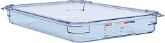  Araven Aravan ABS Food Storage Container Blue GN 1/1 65mm 
