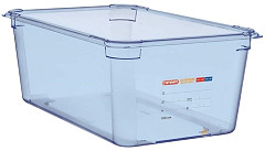  Araven Aravan ABS Food Storage Container Blue GN 1/1 200mm 