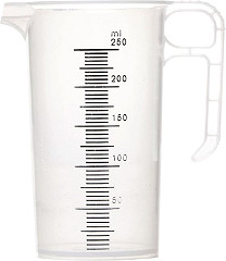  Gastronoble Pro-Measures Polypropylene Measuring Jug 250ml 