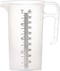  Gastronoble Pro-Measures Polypropylene Measuring Jug 1Ltr 
