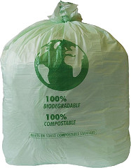  Jantex Large Compostable Bin Liners 90Ltr (Pack of 20) 