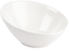  Lumina Fine China Oval Sloping Bowls 148mm (Pack of 6) 