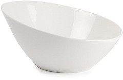  Lumina Fine China Oval Sloping Bowls 202mm (Pack of 6) 