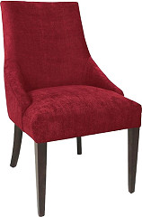  Bolero Dark Red Finesse Dining Chairs (Pack of 2) 