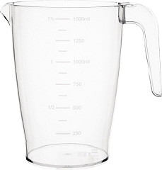  Olympia Kristallon Polycarbonate Stacking Jug 1.5ltr 