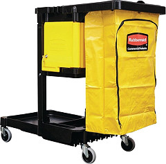  Rubbermaid Cleaning Trolley 