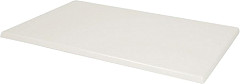  Bolero Pre-drilled Rectangular Table Top White 