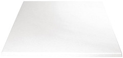  Bolero Pre-drilled Square Table Top White 700mm 