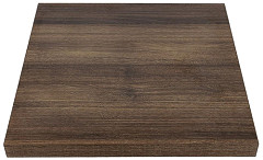  Bolero Pre-drilled Square Table Top Rustic Oak 700mm 