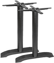  Bolero Cast Iron Twin Leg Table Base (Pack of 2) 