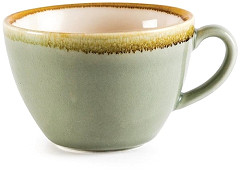  Olympia Kiln Cappuccino Cup Moss 340ml (Pack of 6) 