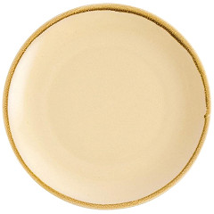  Olympia Kiln Round Plate Sandstone 280mm (Pack of 4) 