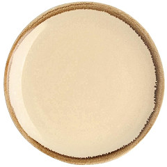  Olympia Kiln Round Coupe Plate Sandstone 230mm (Pack of 6) 