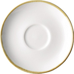  Olympia Kiln 230ml Cup Saucer Chalk 140mm (Pack of 6) 