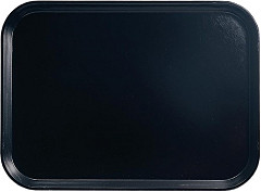  Cambro Camtray Fibreglass Canteen Tray Black 457mm 