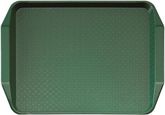  Cambro Polypropylene Handled Fast Food Tray Green 430mm 