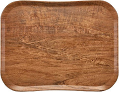  Cambro Versa Tray Wood Grain Brown Olive 330 x 430mm 