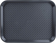  Olympia Kristallon Foodservice Tray Charcoal 265 x 345mm 