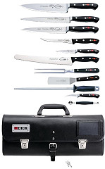  Dick Premier Plus 11 Piece Knife Set With Roll Bag 