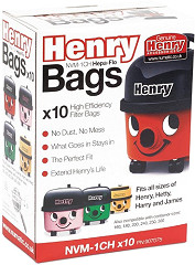  Numatic Henry Replacement Dust Bags (Pack of 10) 