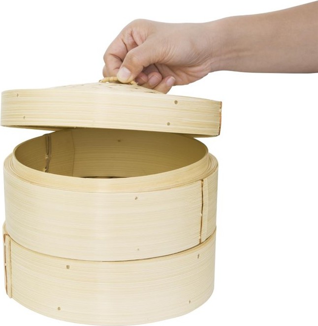  Vogue Bamboo Food Steamer 203mm 