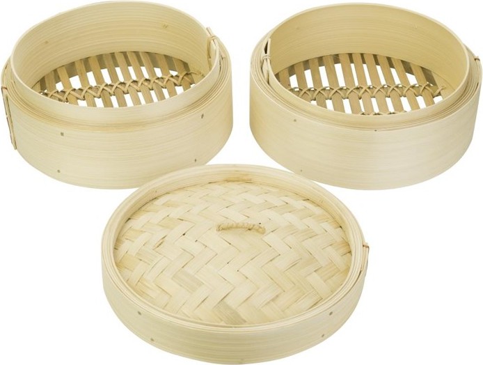  Vogue Bamboo Food Steamer 203mm 