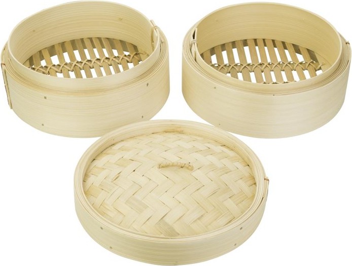  Vogue Bamboo Food Steamer 203mm 