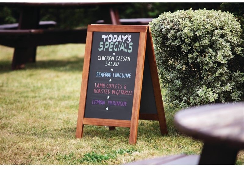 Olympia Pavement Board 1200 x 700mm Wood Framed 