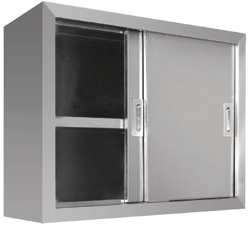  Vogue Stainless Steel Wall Cupboard 900mm 