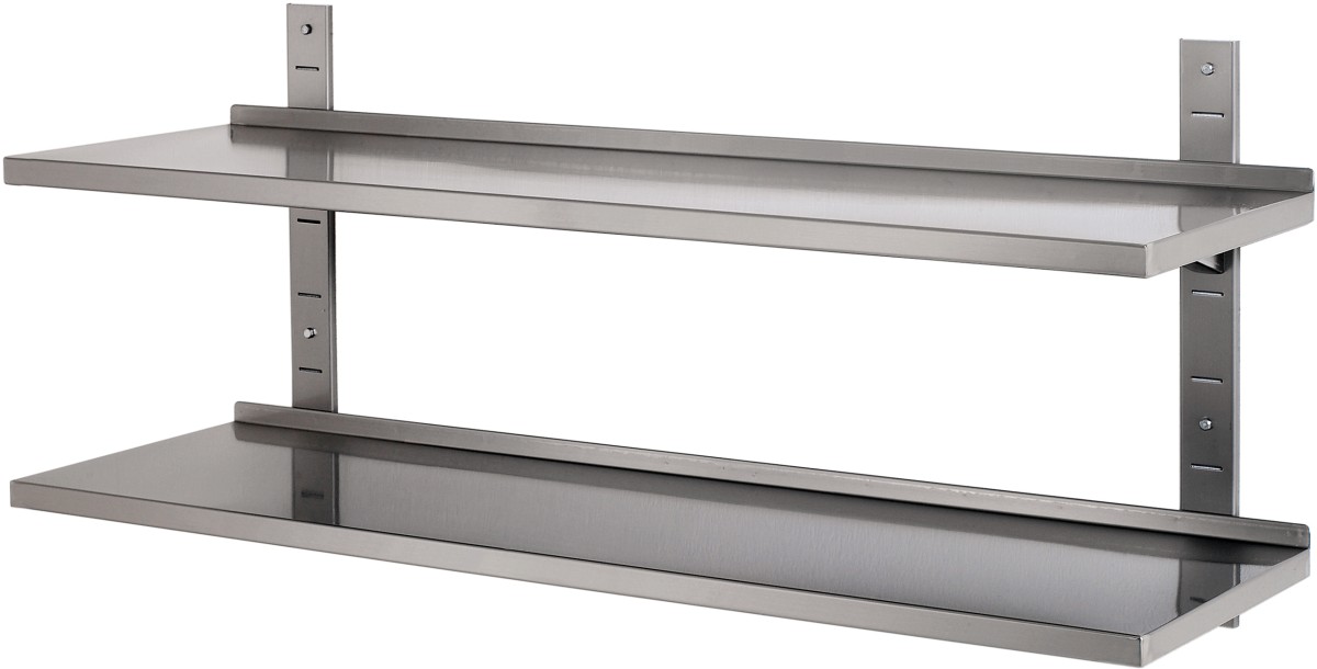 Bartscher Wall shelf set, 1200x355 complete 