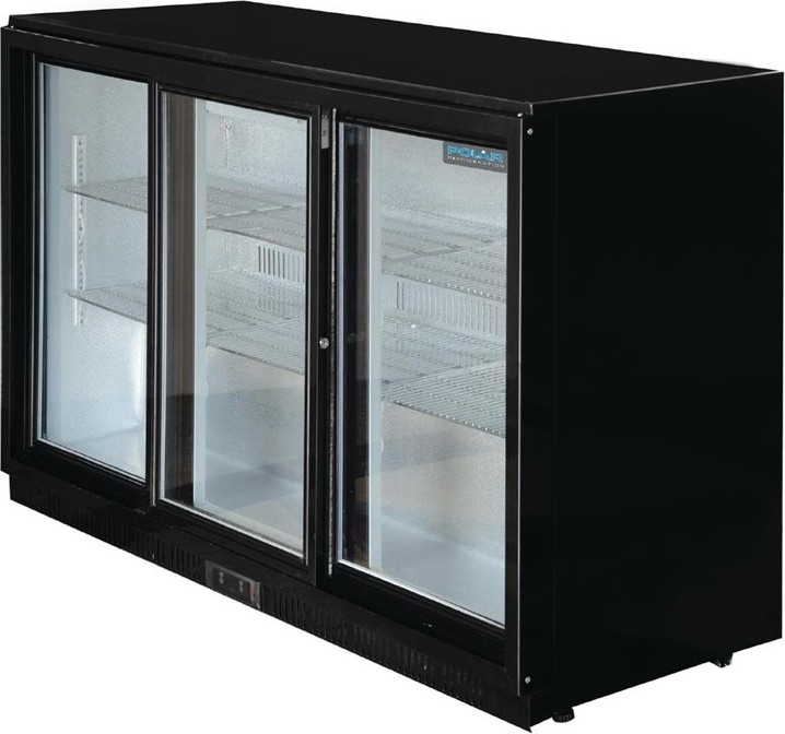  Polar G-Series Back Bar Cooler with Sliding Doors 320Ltr 