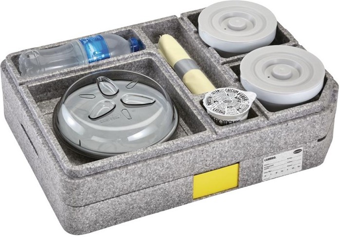  Cambro Tablotherm Meal Delivery System with Dishes 