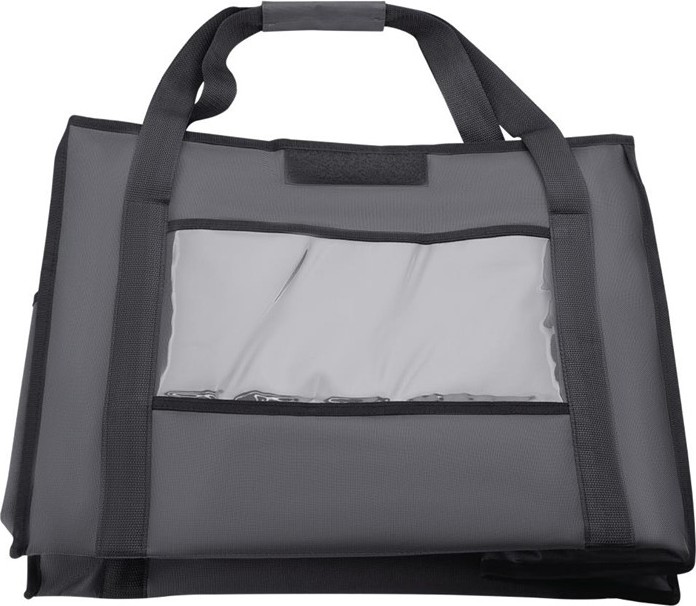  Vogue Insulated Folding Delivery Bag Grey 540x360x430mm 