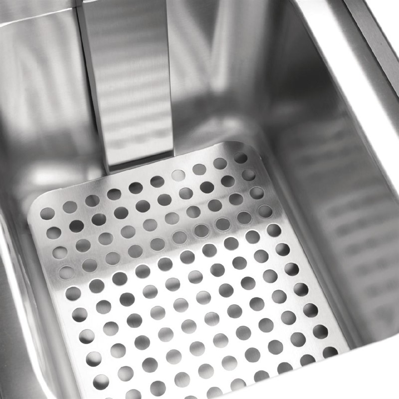  Buffalo Twin Tank Induction Fryer 2x3kW 