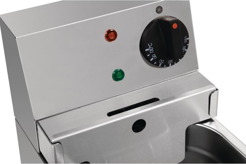  Lincat Single Tank Single Basket Countertop Electric Fryer LSF 