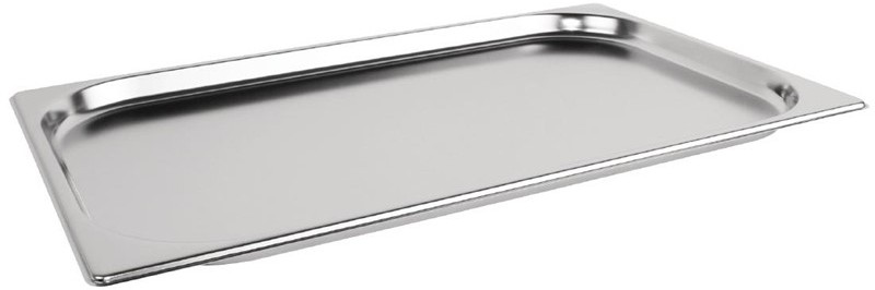  Vogue Stainless Steel 1/1 Gastronorm Pan 20mm 