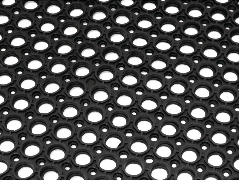  Jantex Rubber Anti Fatigue Mat Black 