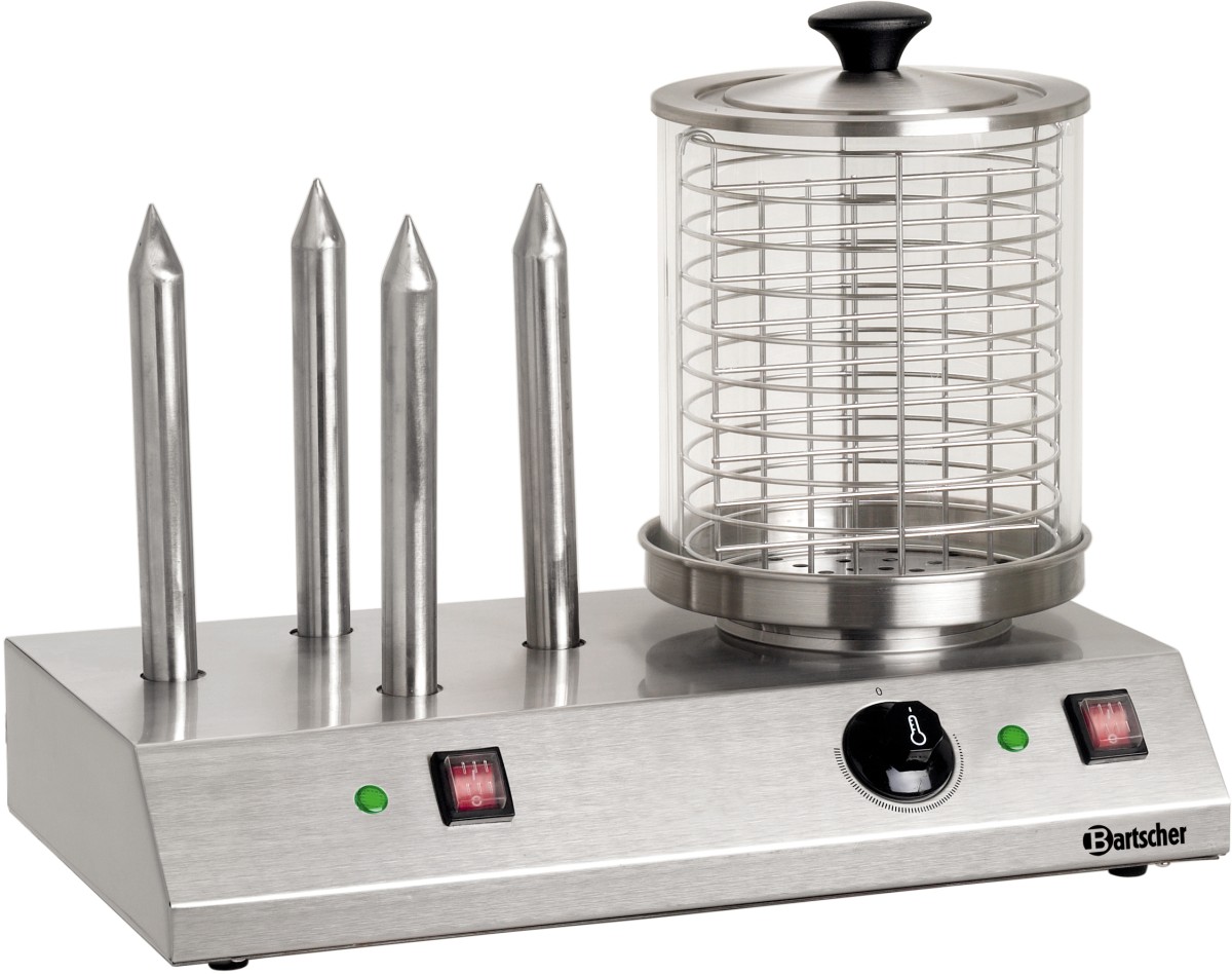  Bartscher Hot-dog machine, 4 toast sticks 