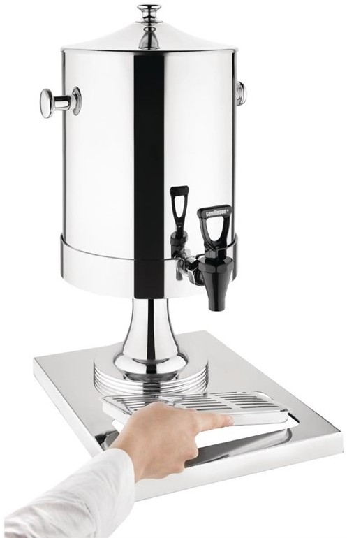  Olympia Stainless Steel Milk Dispenser 