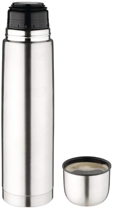  Olympia Vacuum Flask Stainless Steel 1Ltr 