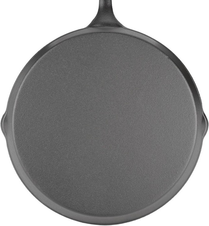  Vogue Round Cast Iron Skillet Pan 255mm 