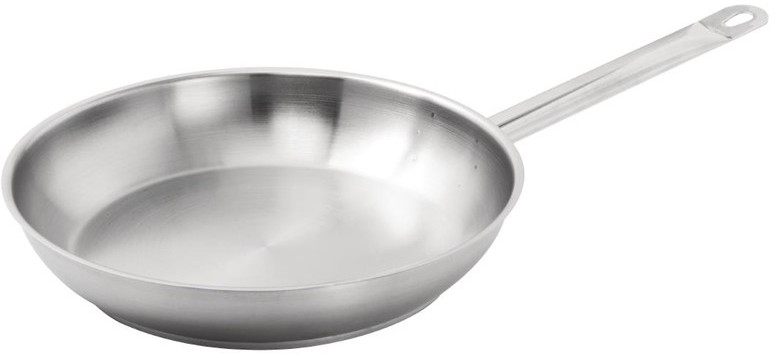  Vogue Stainless Steel Induction Frying Pan 280mm 
