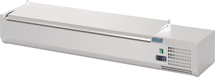  Polar G-Series Countertop Prep Fridge with Lid 7x 1/4GN 