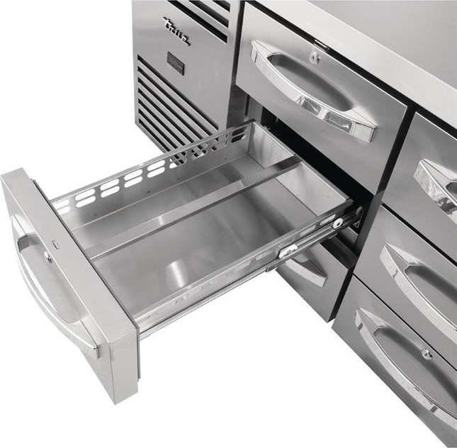  True Drawer Counter Fridge TCR1/3 