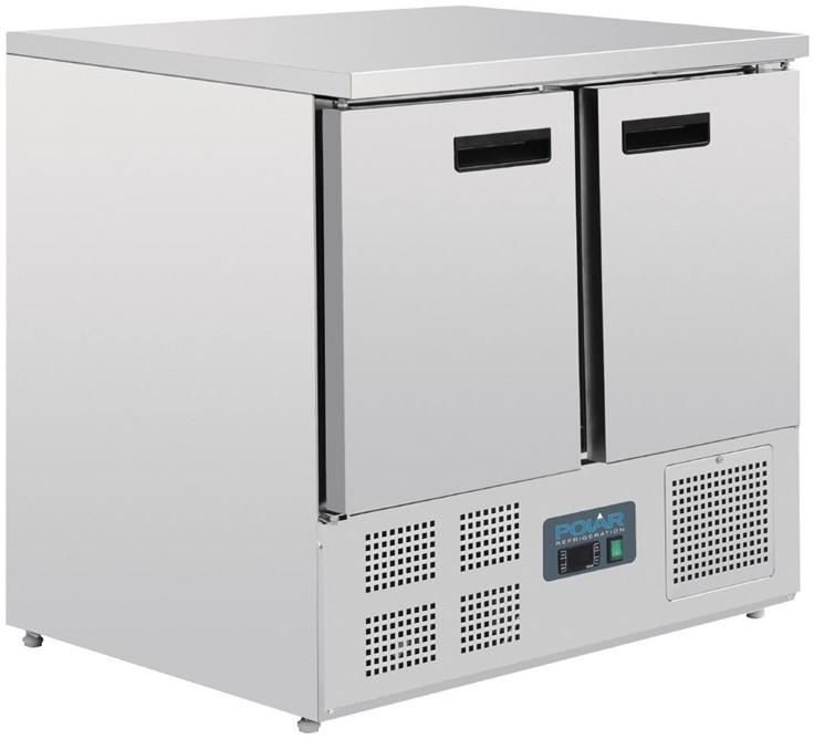  Polar G-Series Double Door Counter Fridge 240Ltr 