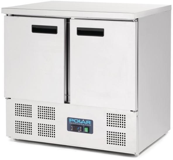  Polar G-Series Double Door Counter Fridge 240Ltr 