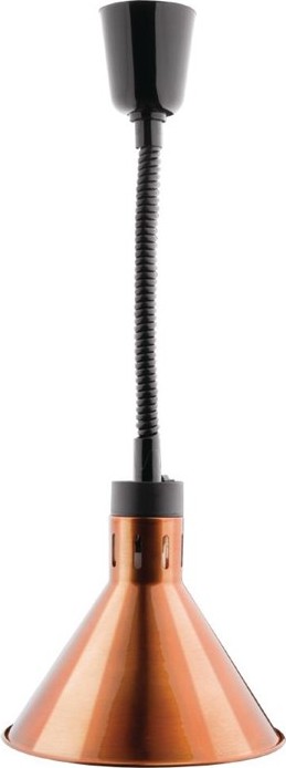  Buffalo Conical Retractable Heat Shade Copper Finish 